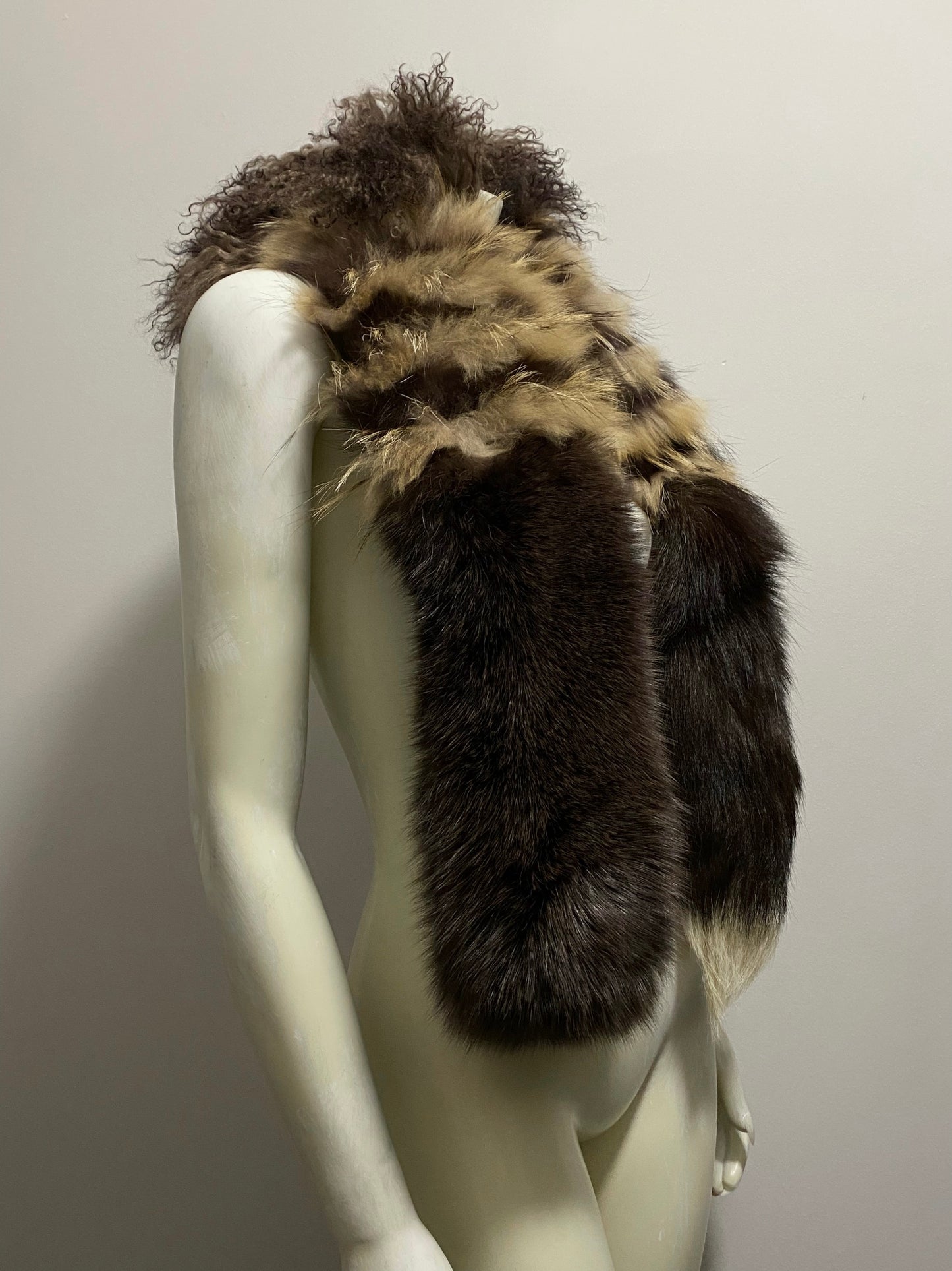 CHIMERA MIXED FUR STOLE