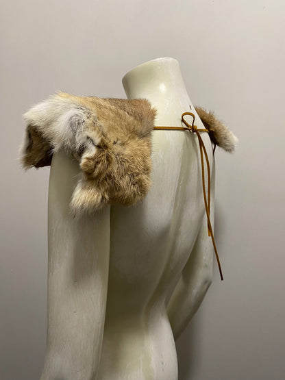 FUR SHOULDER PADS