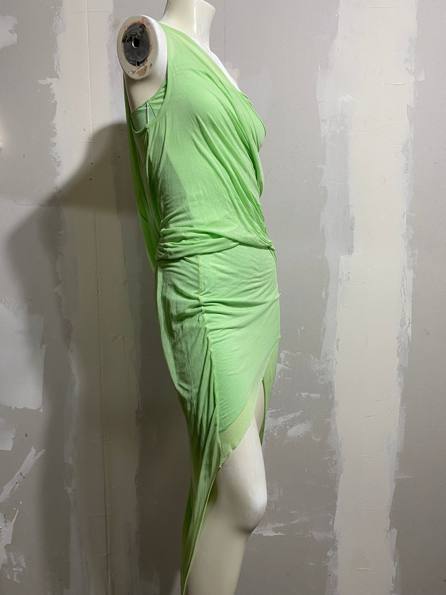 HELMUT LANG DRAPED DRESS