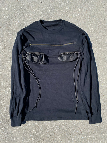 CONVERTIBLE MULTI-ZIP SHIRT BAG