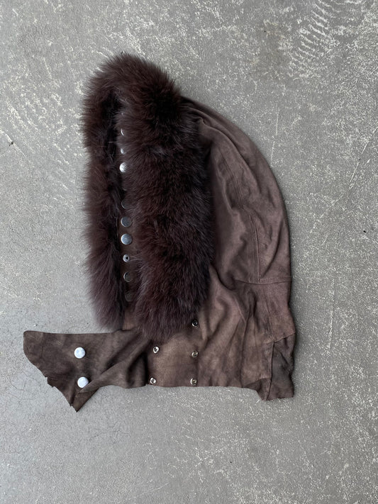 LEATHER AND FUR HOOD 01