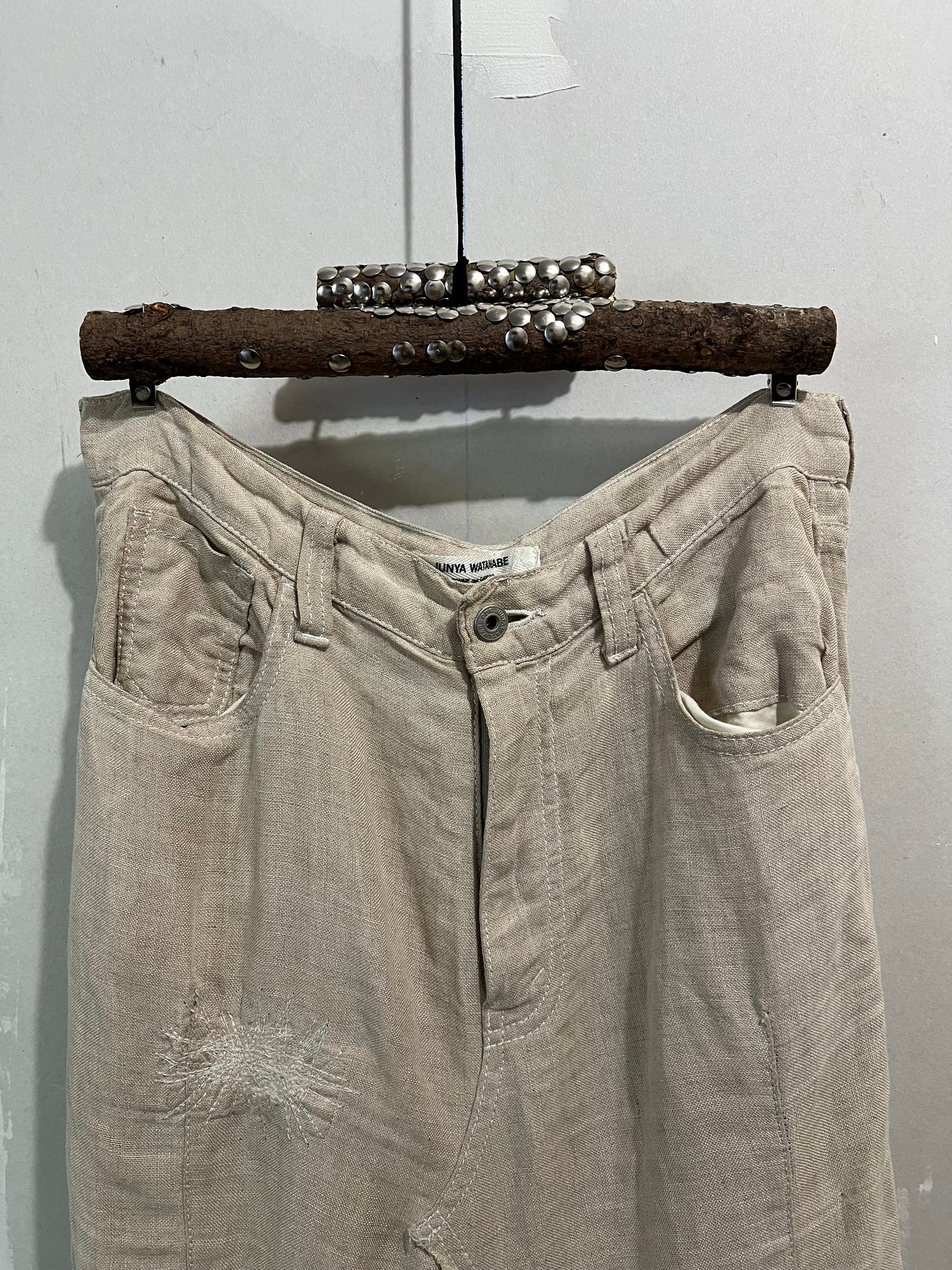 JUNYA WATANABE COMME DES GARÇONS LINEN SKIRT