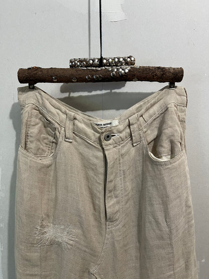 JUNYA WATANABE COMME DES GARÇONS LINEN SKIRT