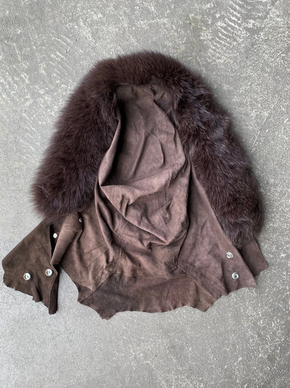 LEATHER AND FUR HOOD 01