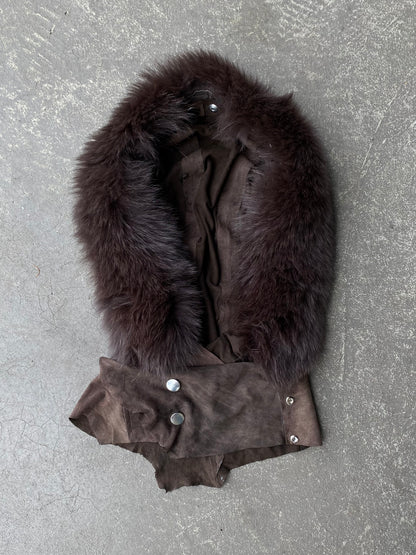 LEATHER AND FUR HOOD 01