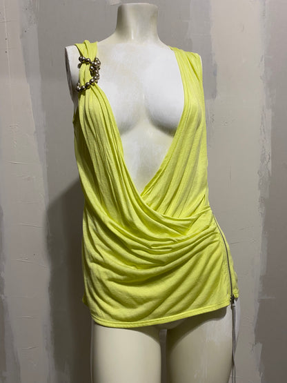 NEON DRAPED TUNIC
