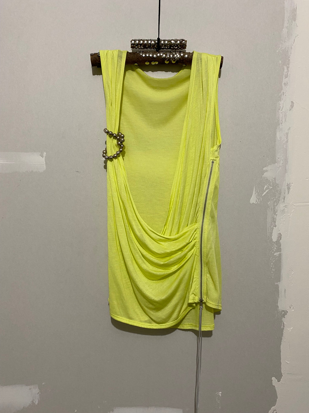 NEON DRAPED TUNIC