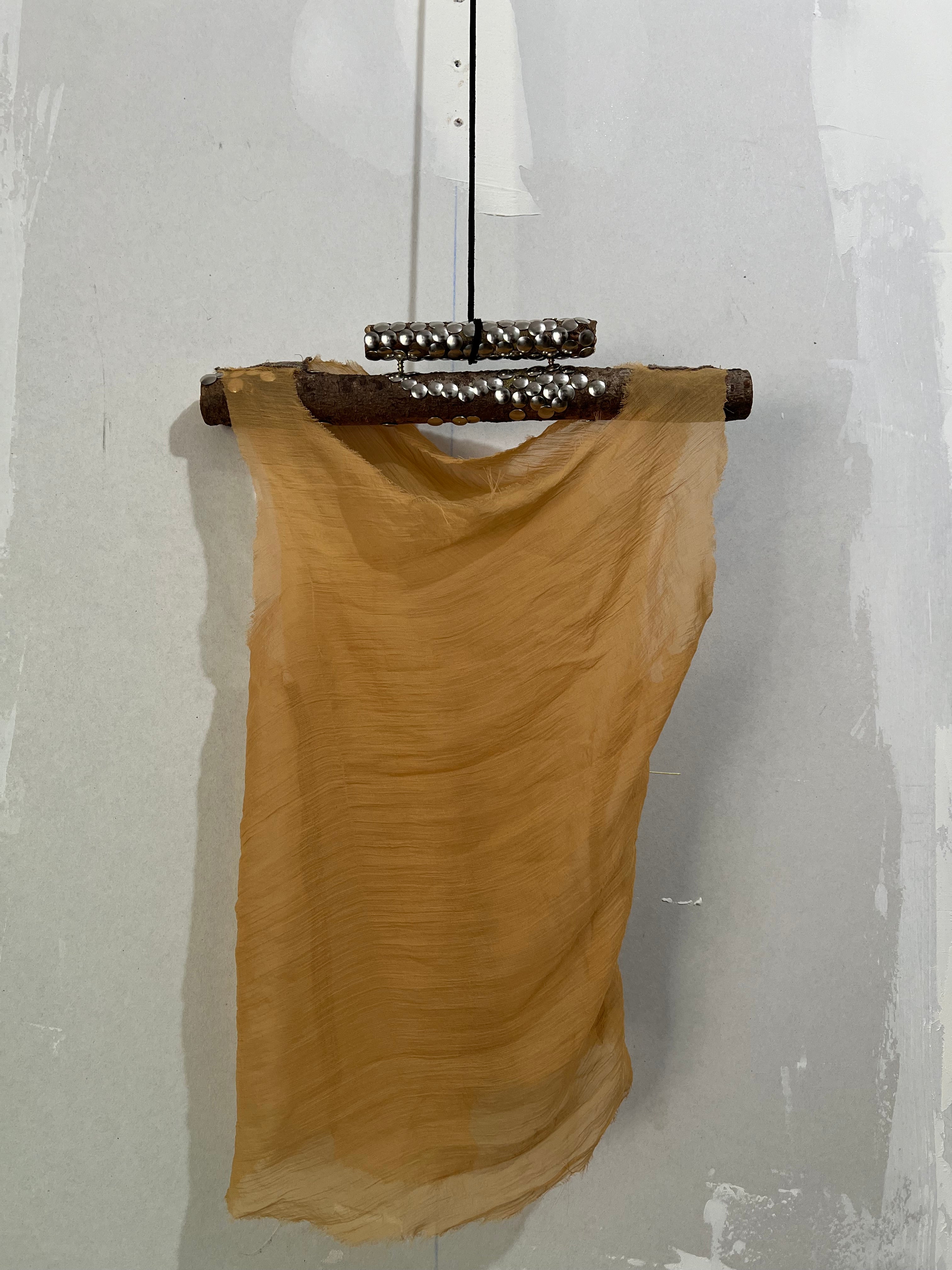 CUT AND SEW SHEER SILK TOP