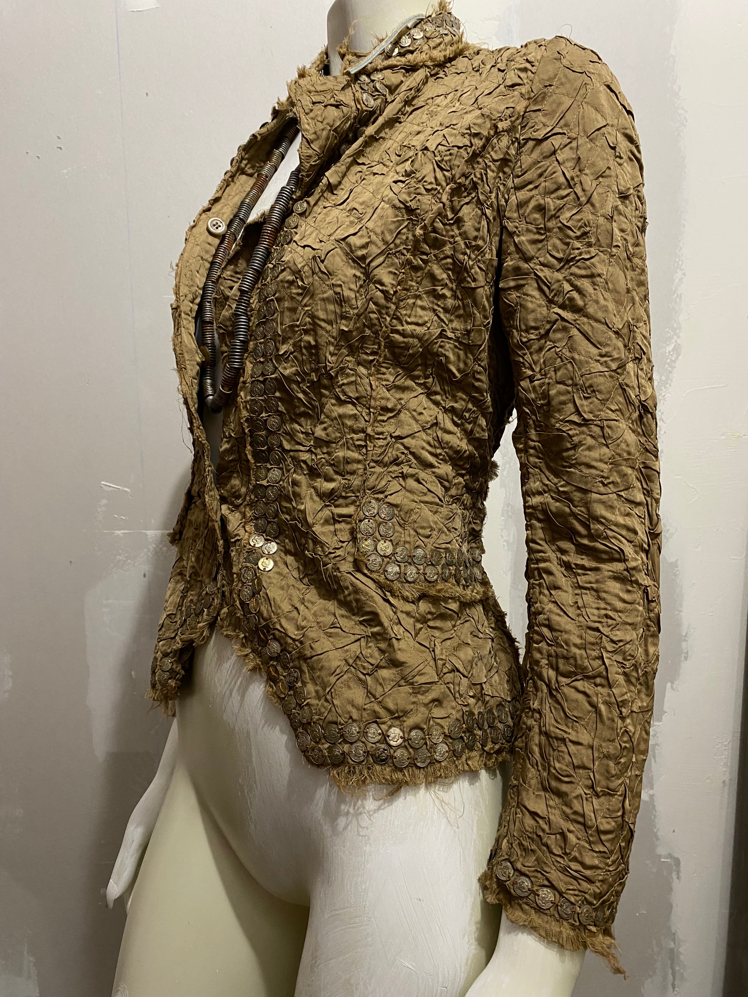 ERMANNO SCERVINO EMBELLISHED JACKET