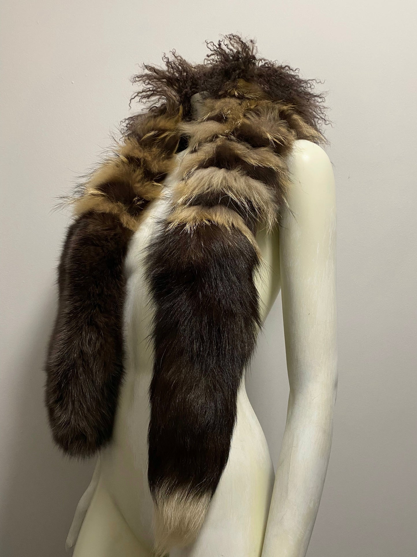 CHIMERA MIXED FUR STOLE