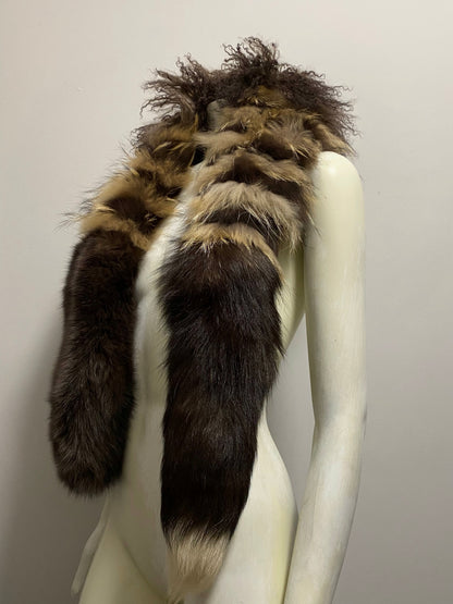 CHIMERA MIXED FUR STOLE
