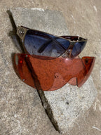 JEAN PAUL GAULTIER WINDSHIELD VISOR SUNGLASSES