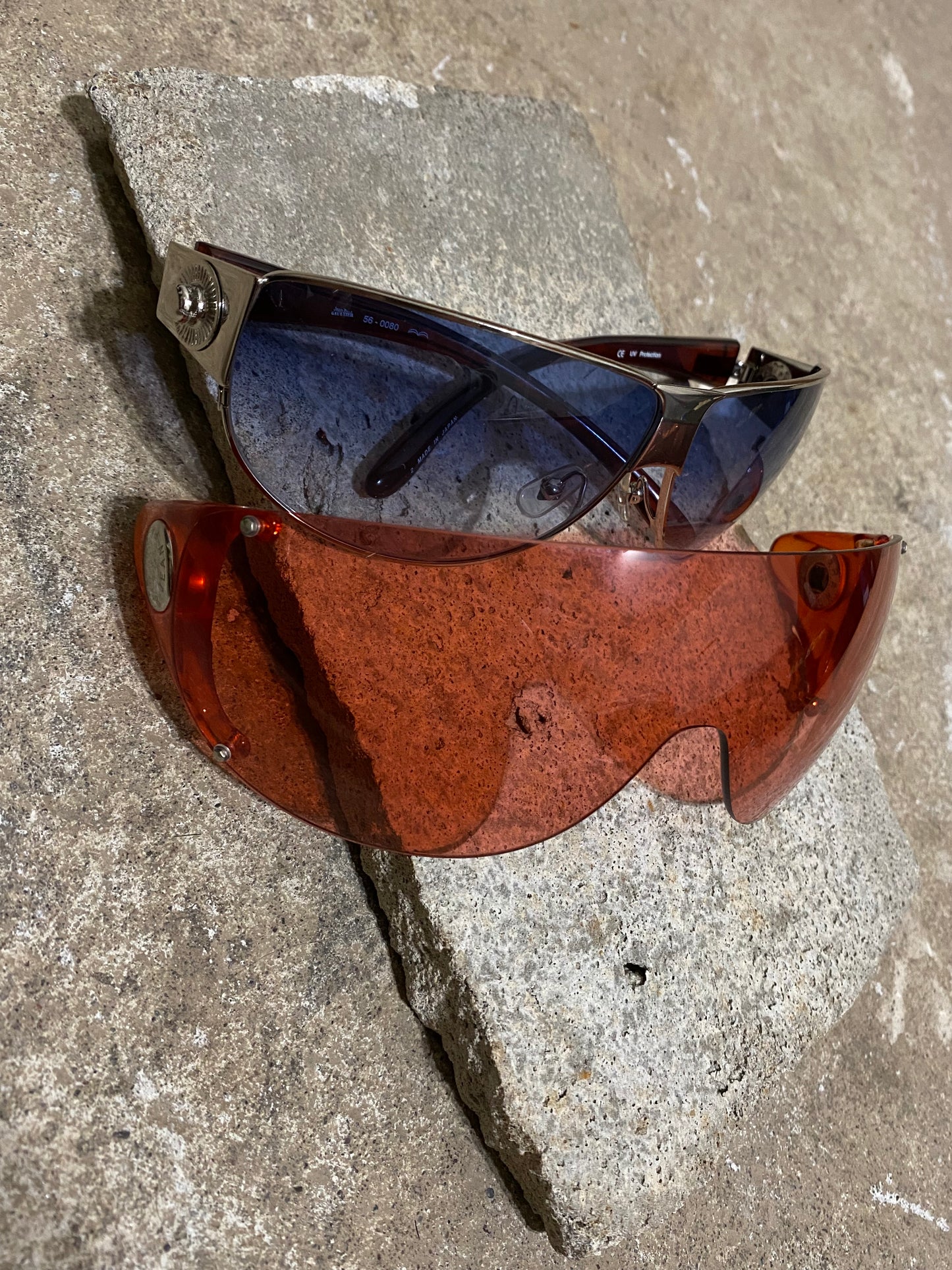 JEAN PAUL GAULTIER WINDSHIELD VISOR SUNGLASSES