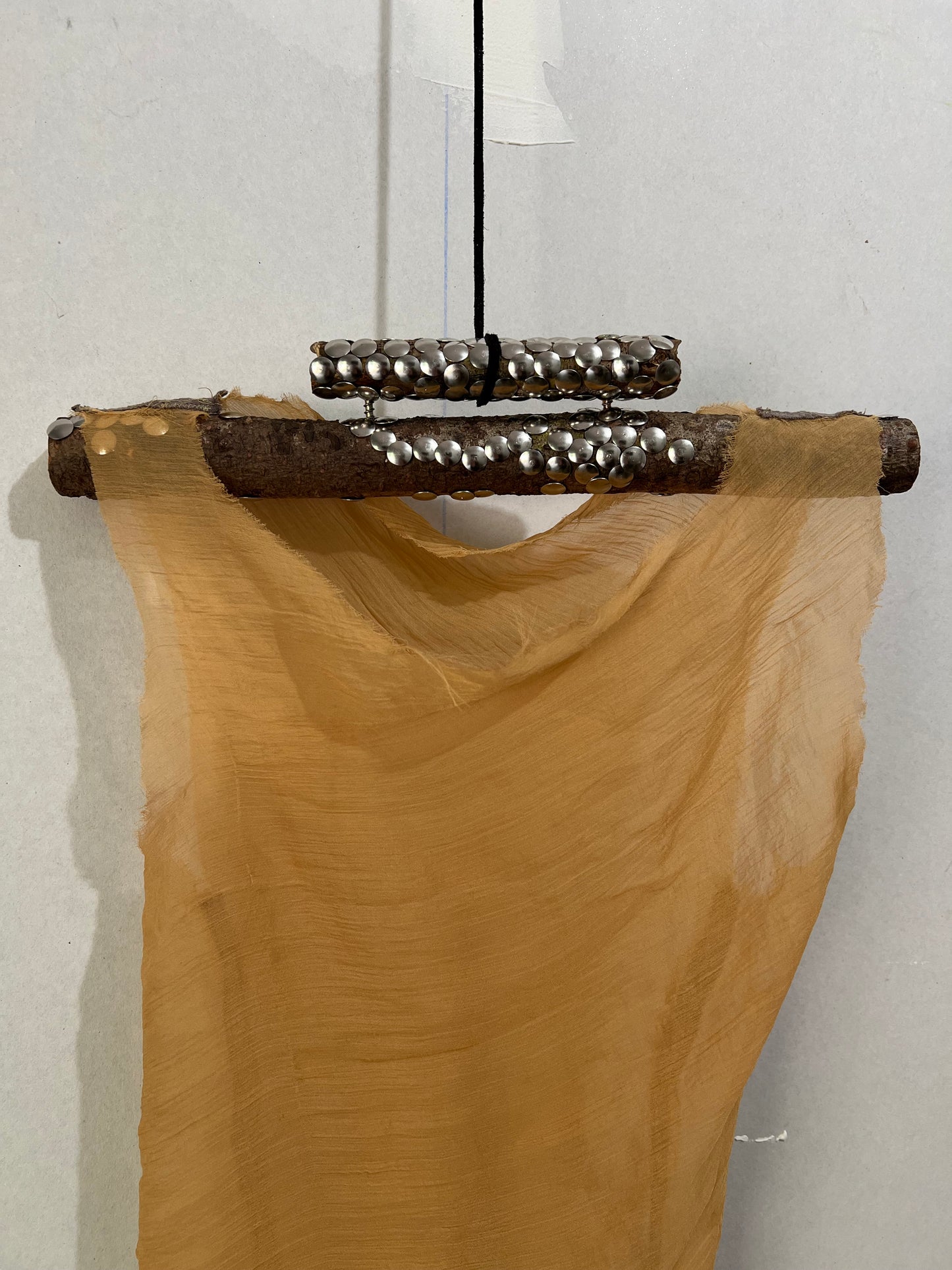 CUT AND SEW SHEER SILK TOP