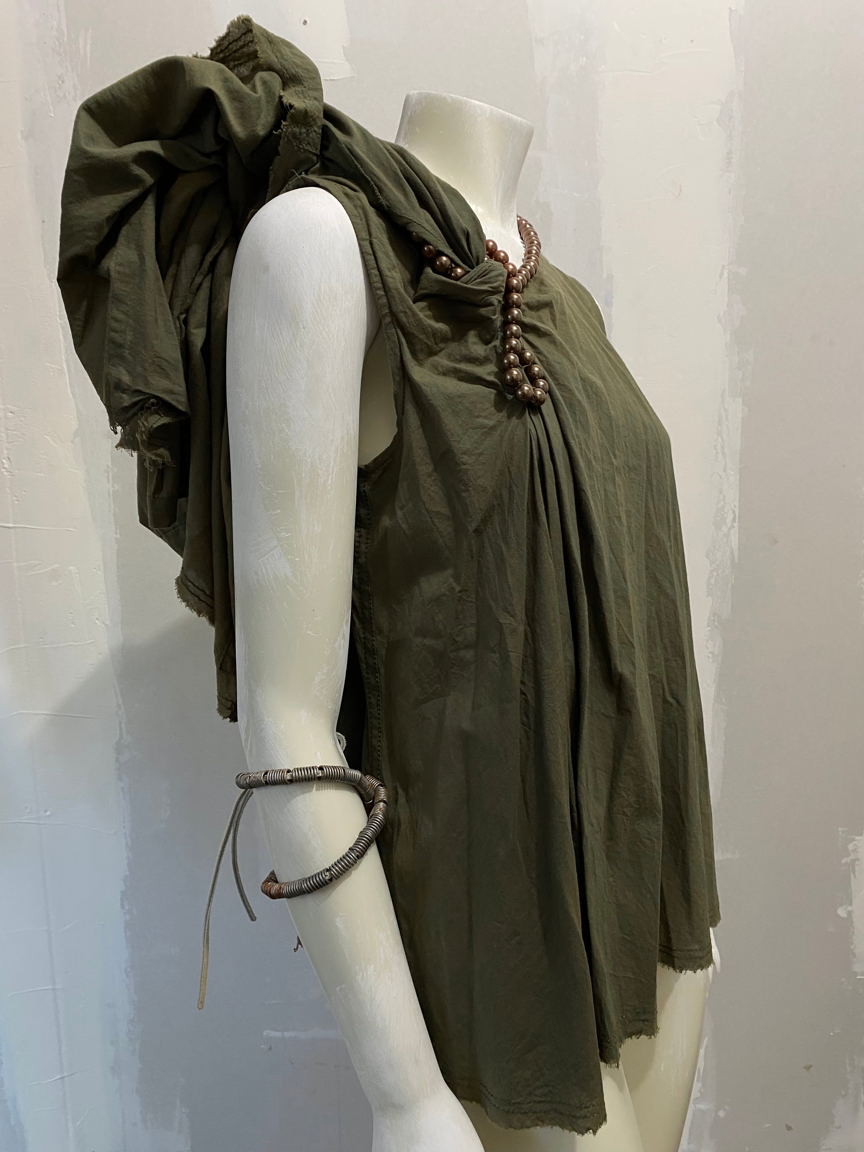 JUNYA WATANABE COMME DES GARÇONS MAN VERSATILE BEADED BLOUSE