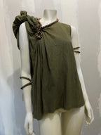 JUNYA WATANABE COMME DES GARÇONS MAN VERSATILE BEADED BLOUSE