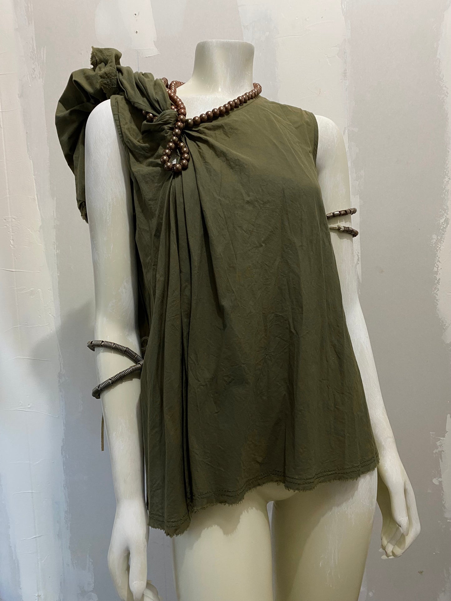 JUNYA WATANABE COMME DES GARÇONS MAN VERSATILE BEADED BLOUSE