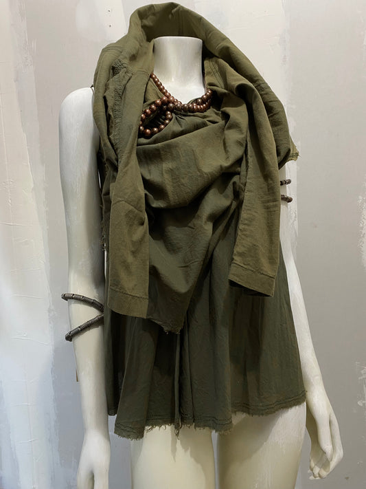 JUNYA WATANABE COMME DES GARÇONS MAN VERSATILE BEADED BLOUSE