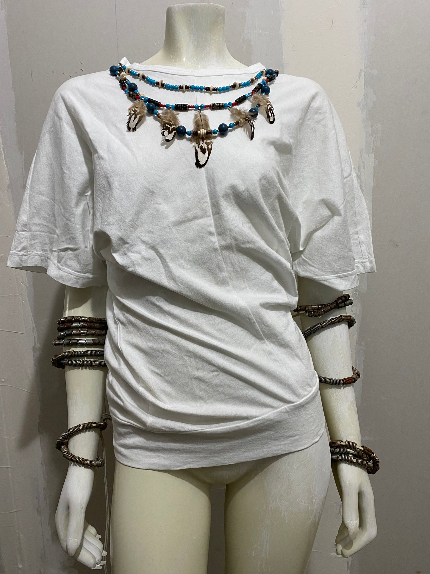 JUNYA WATANABE COMME DES GARÇONS BEADED SHIRT