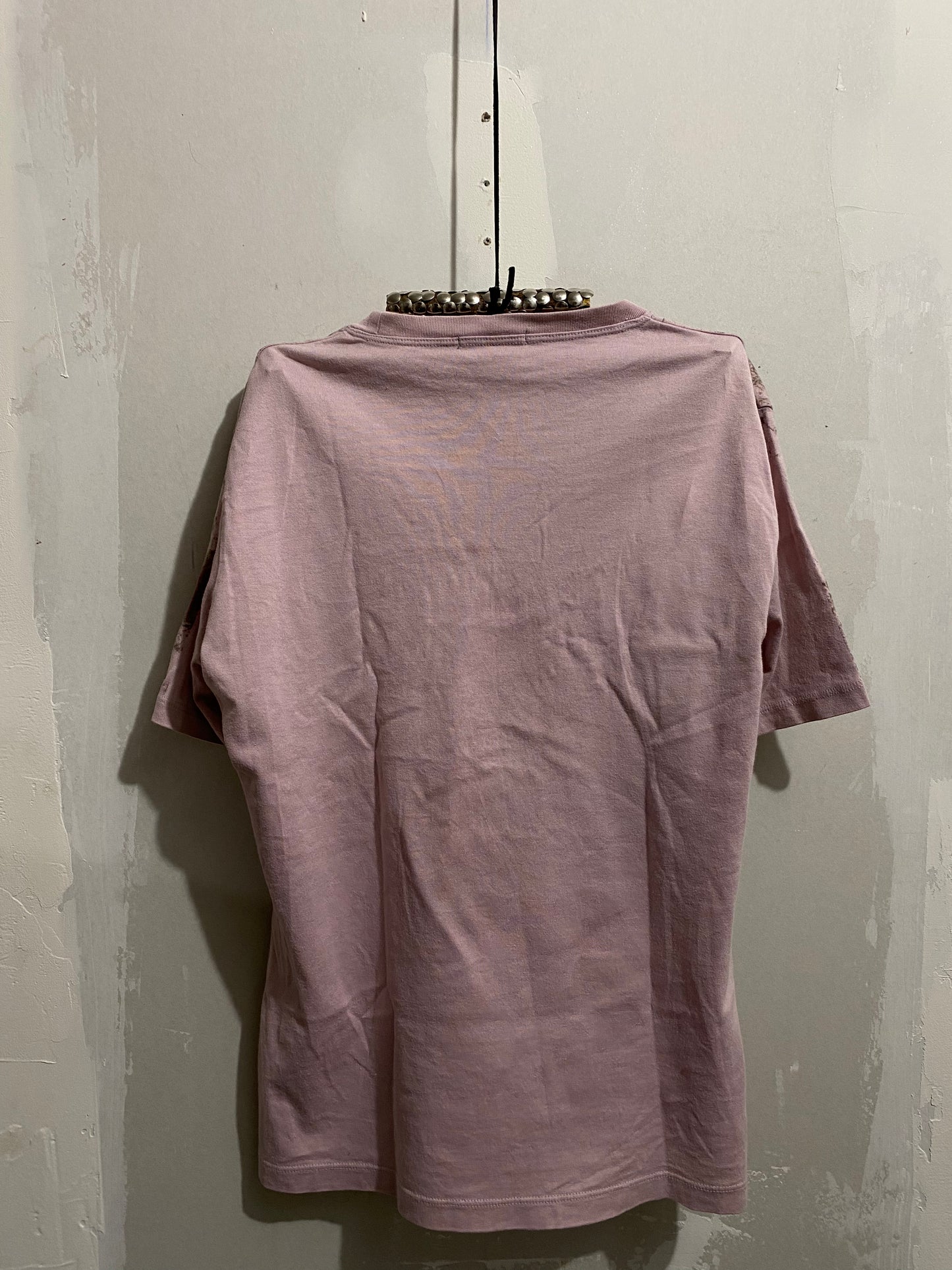 ISSEY MIYAKE PINK DIRT GRAPHIC SHIRT