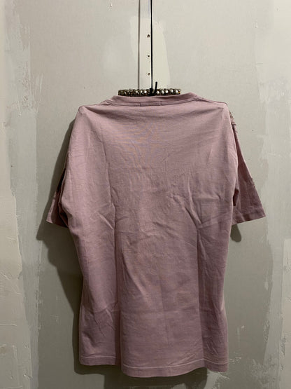 ISSEY MIYAKE PINK DIRT GRAPHIC SHIRT