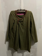 JUNYA WATANABE COMME DES GARÇONS MAN VERSATILE BEADED BLOUSE
