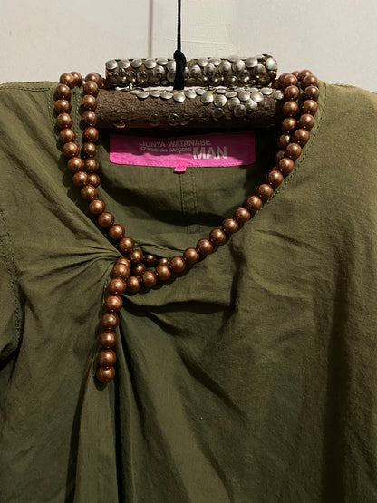 JUNYA WATANABE COMME DES GARÇONS MAN VERSATILE BEADED BLOUSE