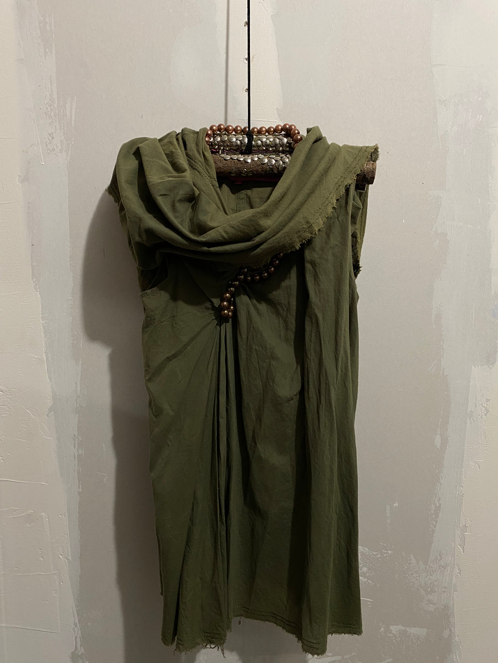 JUNYA WATANABE COMME DES GARÇONS MAN VERSATILE BEADED BLOUSE