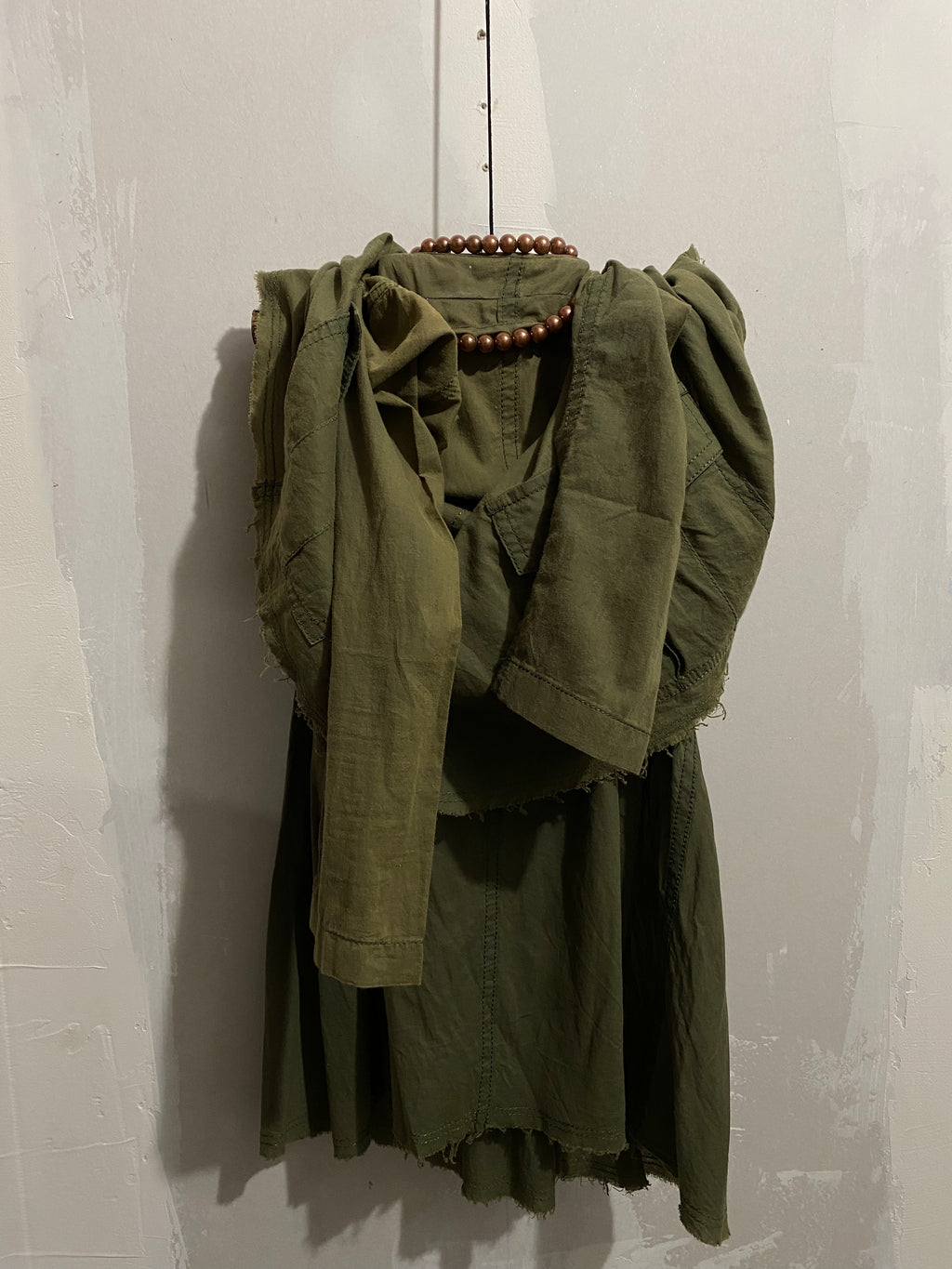 JUNYA WATANABE COMME DES GARÇONS MAN VERSATILE BEADED BLOUSE