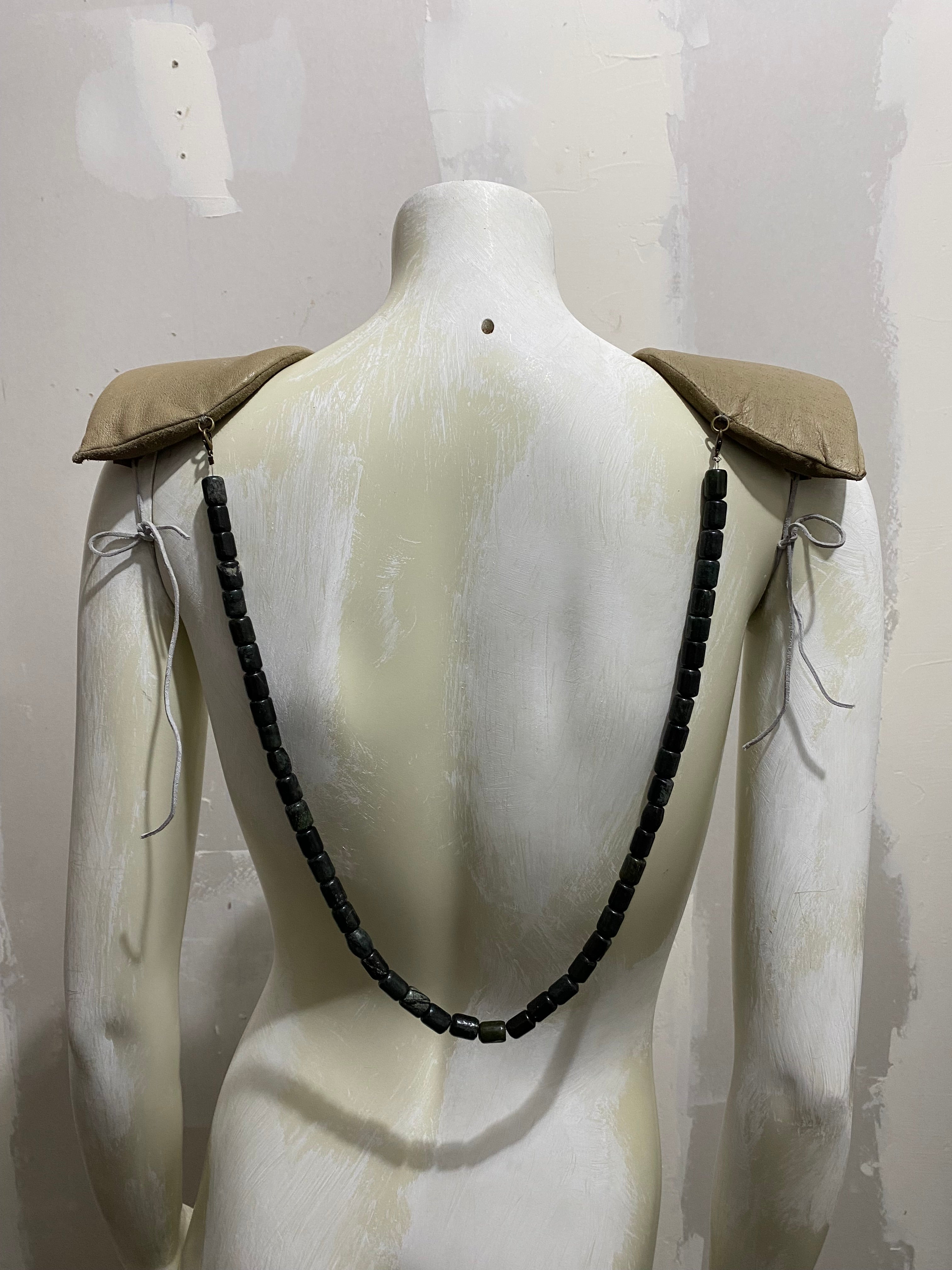 LEATHER SHOULDER PADS