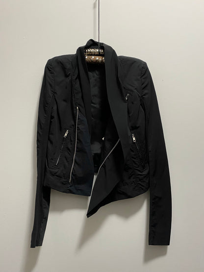 RICK OWENS DRAPED MOTO JACKET