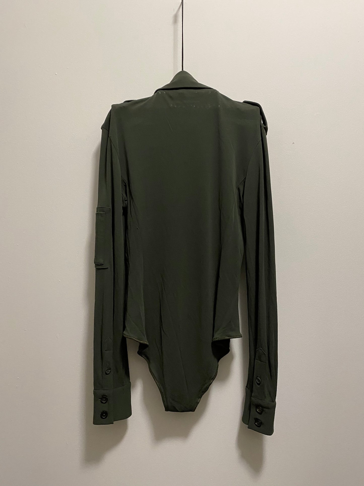 GUCCI BY TOM FORD BUTTON DOWN BODYSUIT