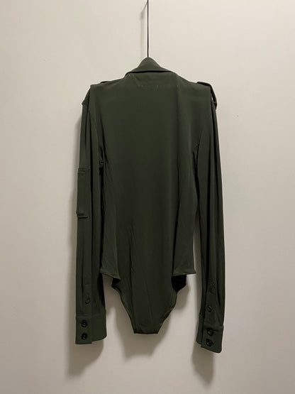 GUCCI BY TOM FORD BUTTON DOWN BODYSUIT