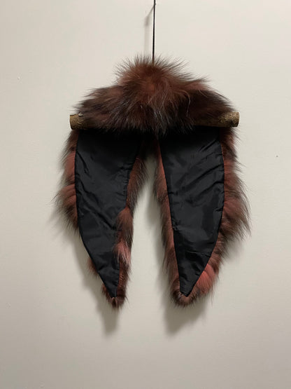 DYED FUR STOLE