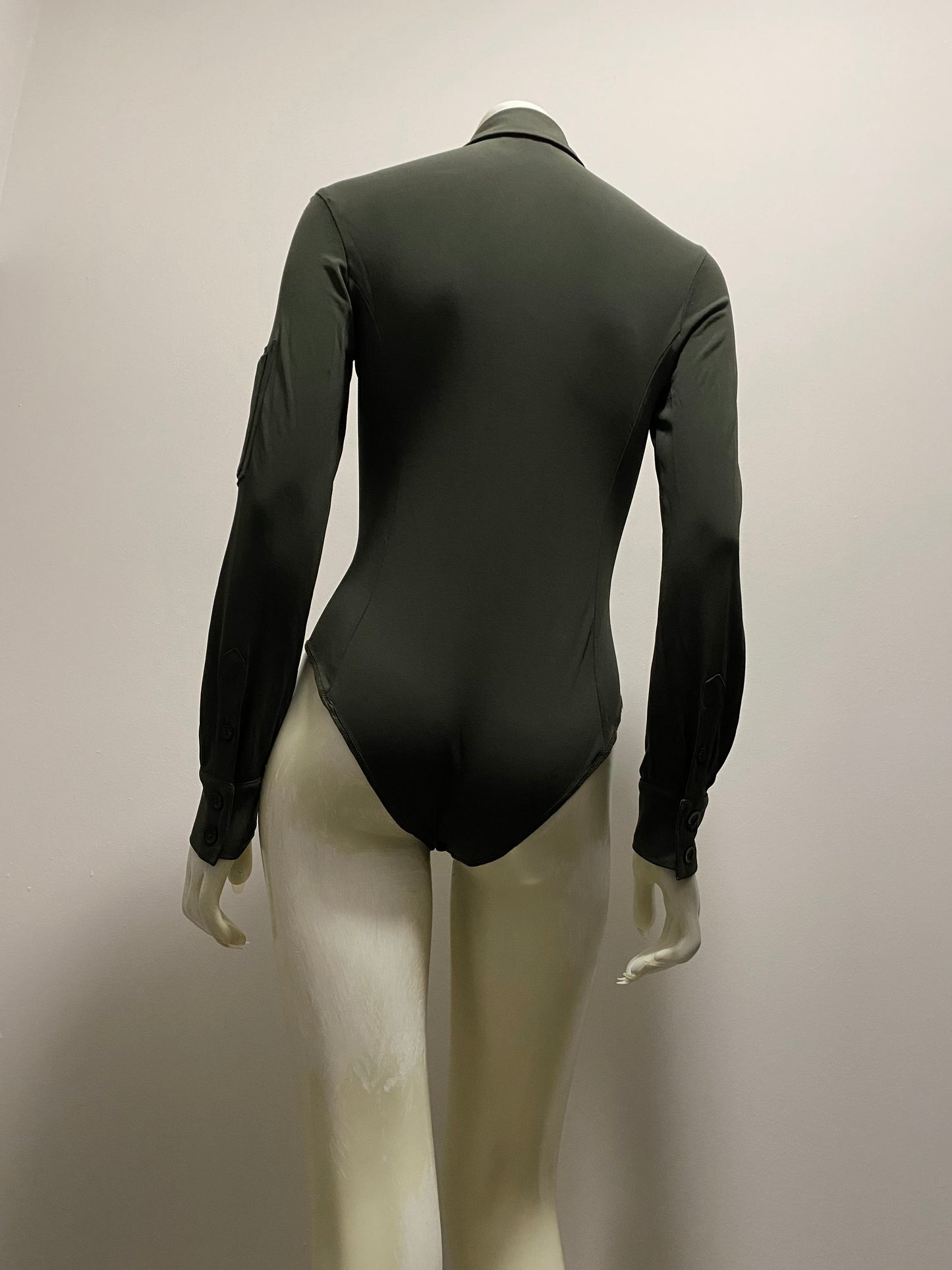 GUCCI BY TOM FORD BUTTON DOWN BODYSUIT