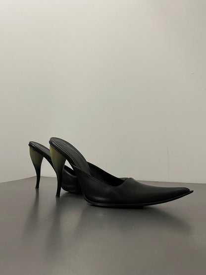 ITALIAN DESIGNER HORN MULES