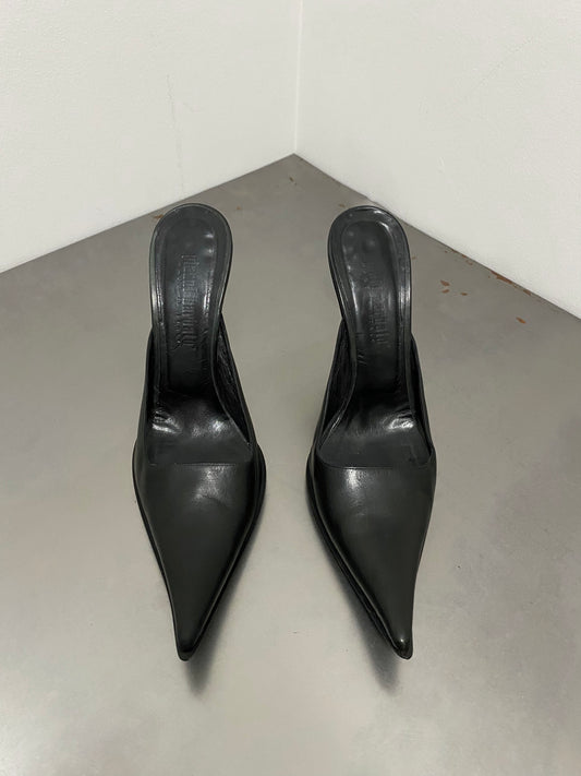 ITALIAN DESIGNER HORN MULES