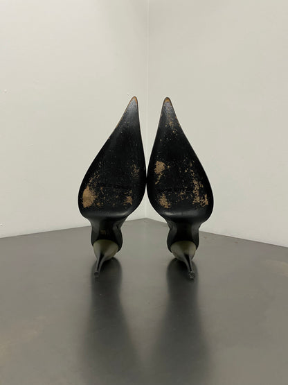 ITALIAN DESIGNER HORN MULES