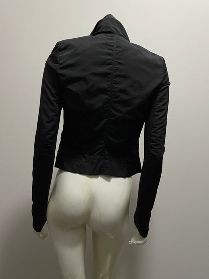 RICK OWENS DRAPED MOTO JACKET