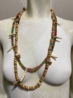 BONE AND TOURMALINE NECKLACE